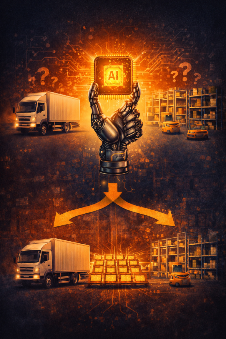 Crisi dei chip e logistica: quando l’AI rallenta camion, magazzini e automazione