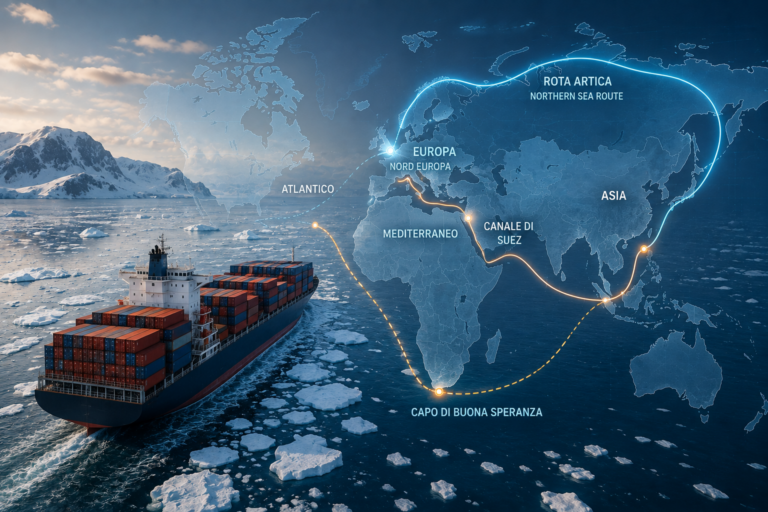Rotte artiche e logistica globale: perché il Mediterraneo deve ripensare il proprio ruolo