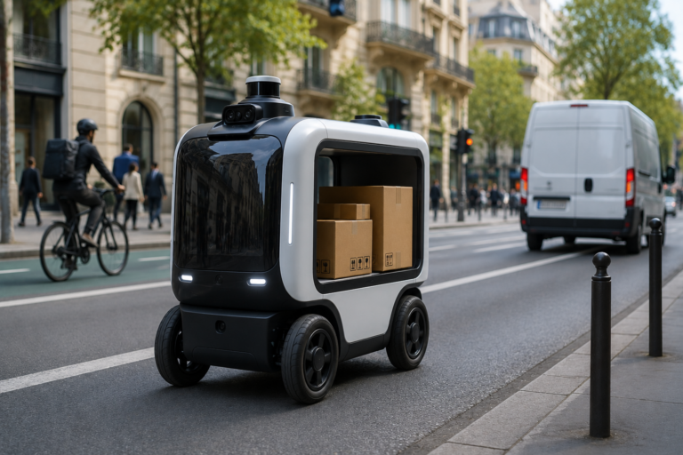 Robot autonomi per le consegne: come cambia la logistica dell’ultimo miglio