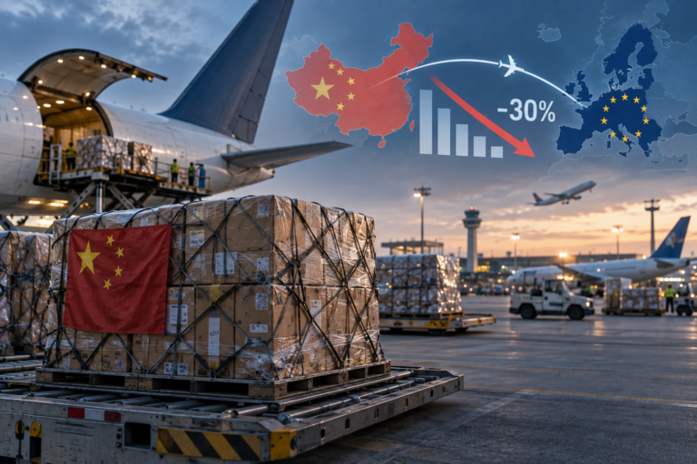 E-commerce dalla Cina all’Europa: perché il cargo aereo sta cambiando rotta